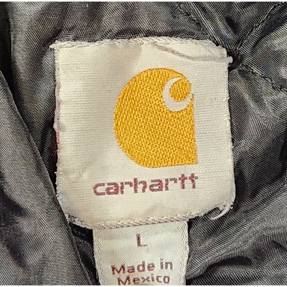 Carhartt Hoodie Mens L Rain Defender Rutland Thermal-Lined  Zip Front Sweatshirt - Picture 14 of 16